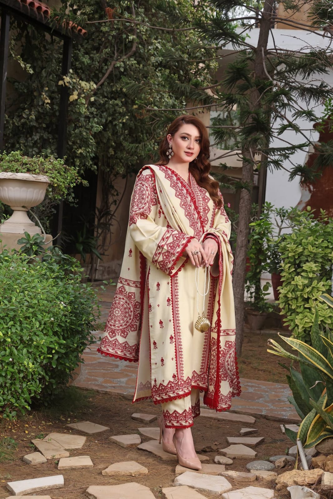 Aneela's Winter Luxury Suit