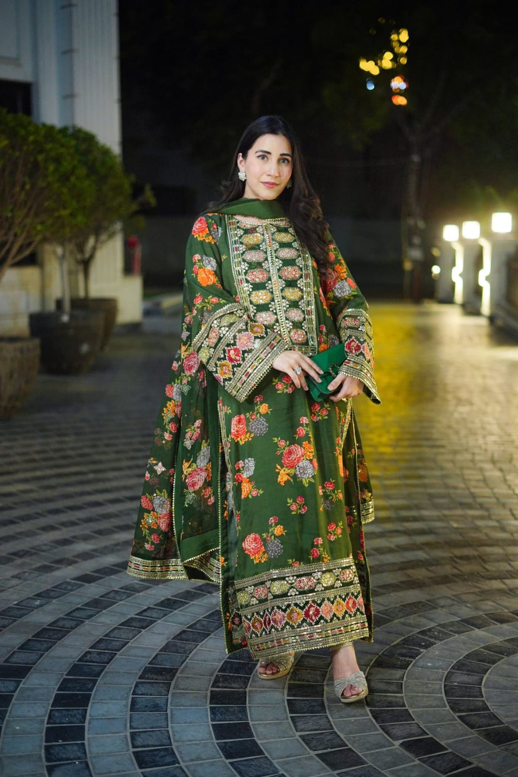 Aneela’s Green Luxury Ensemble