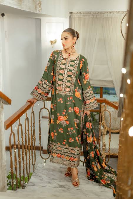 Aneela’s Green Luxury Ensemble