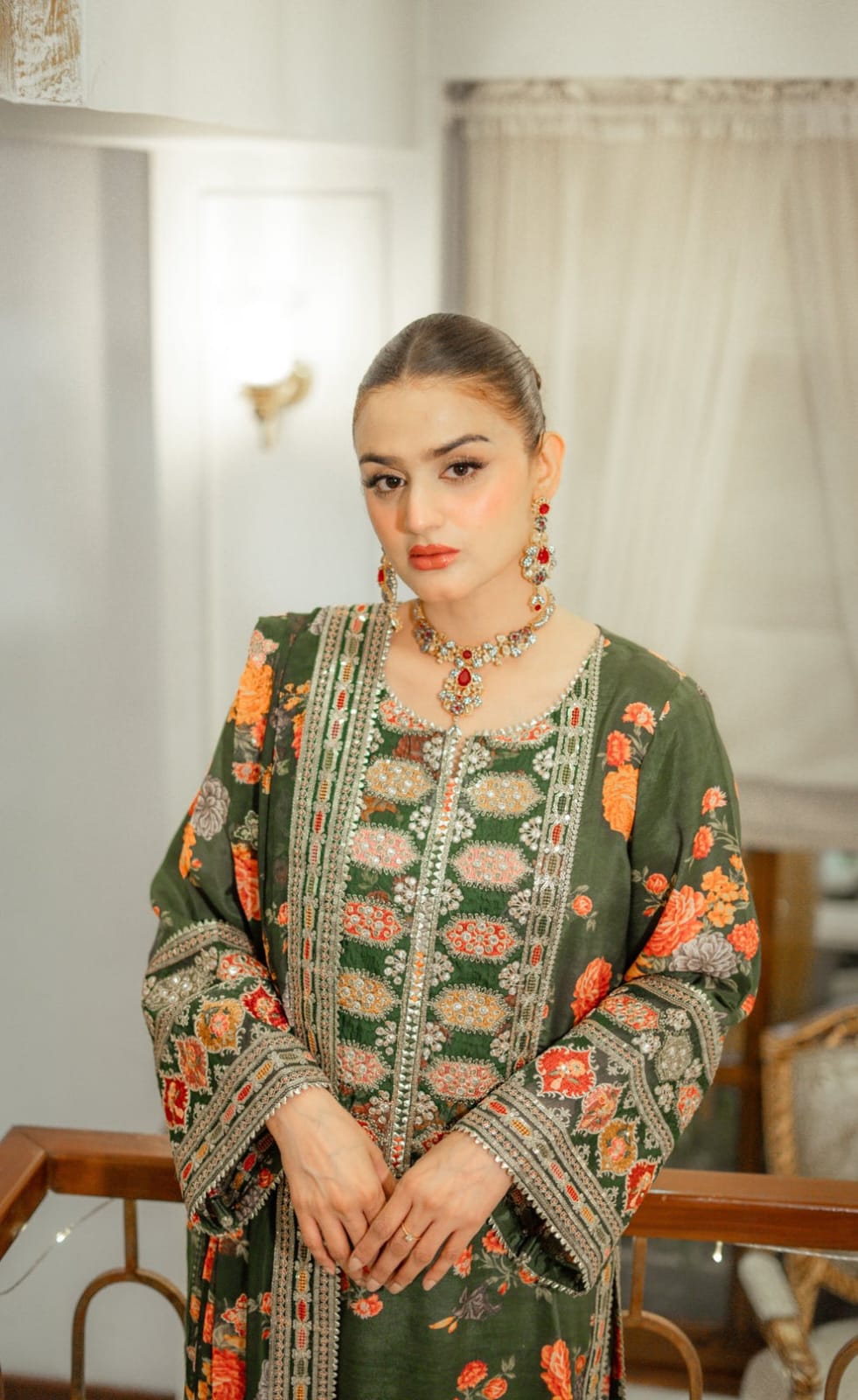 Aneela’s Green Luxury Ensemble