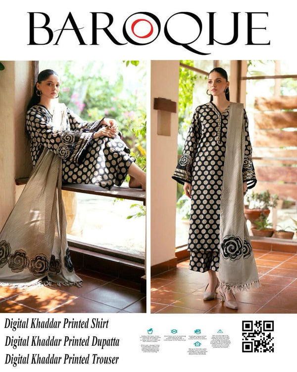 Baroque Digital Khaddar Collection