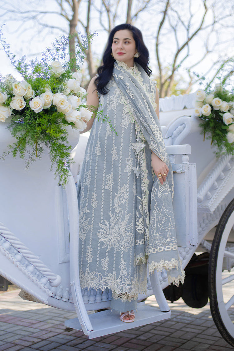 RANG RASIYA 3PC LAWN EMBROIDERED WITH EMBROIDERED DUAPPTA