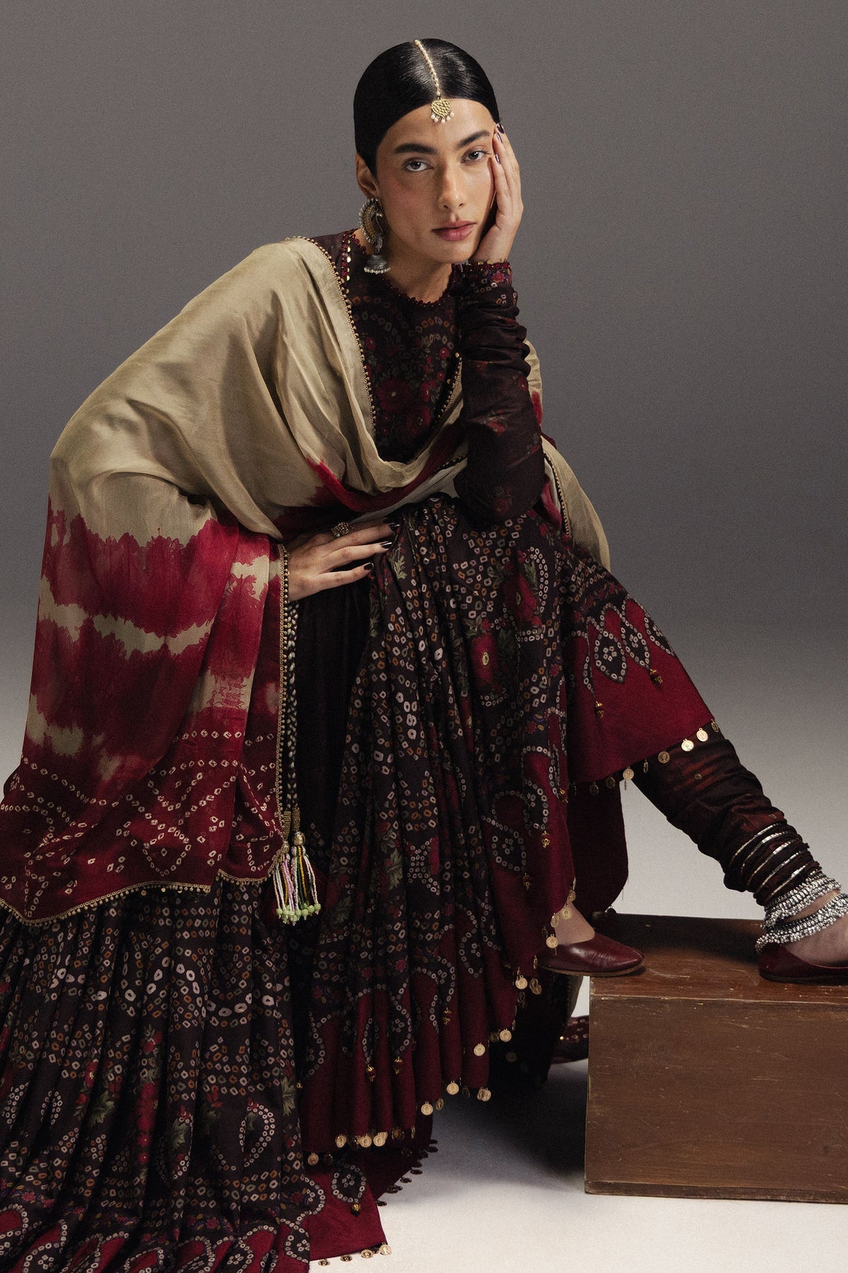 ZARA SHAH JHAN LUXURY LAWN FROCK WITH ELEGANT SOFT DUPATTA