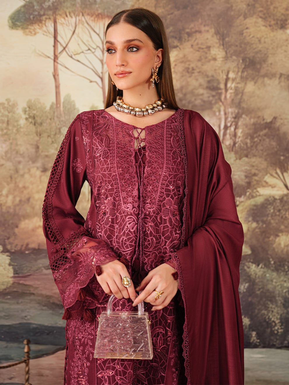 Mahnur Luxury 3 PC Karandi