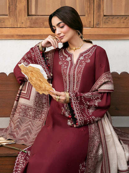 Izel Embroidered Lawn 3 PC