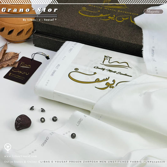 LIBAS E YOUSUF MEN'S WINTER LUXURY (WHITE)