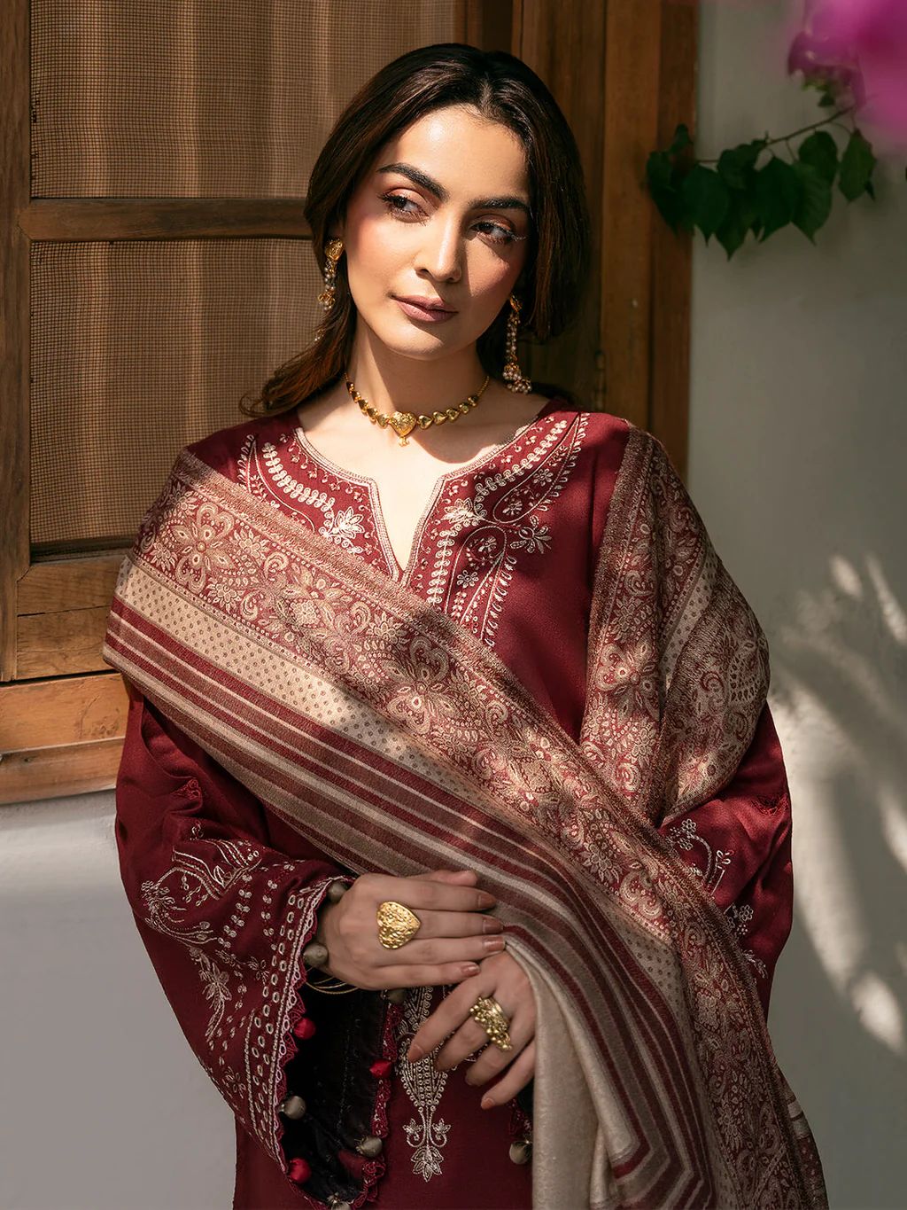 Izel Embroidered Lawn 3 PC