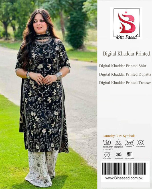 Bin Saeed Digital Khaddar Collection