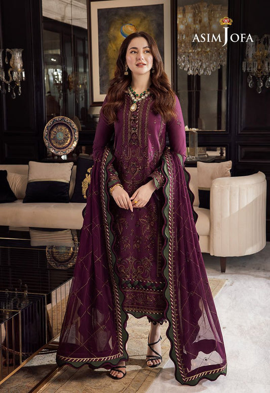 Asim Jofa Lawn luxury 3 PC