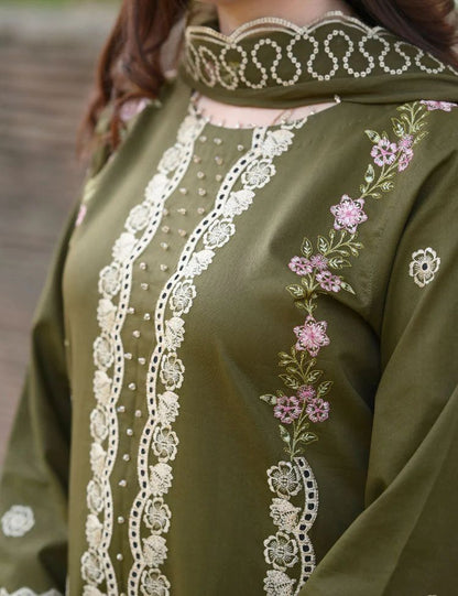 3-Piece Heavy Embroidered Suit