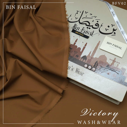 Bin Faisal 100% Pure Super Luxury Victory Wash & Wear – Premium Men’s Fabric