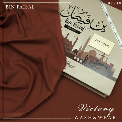 Bin Faisal 100% Pure Super Luxury Victory Wash & Wear – Premium Men’s Fabric