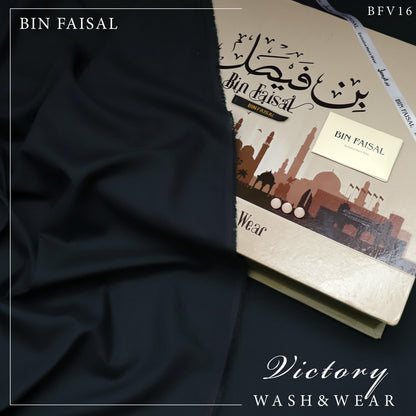 Bin Faisal 100% Pure Super Luxury Victory Wash & Wear – Premium Men’s Fabric