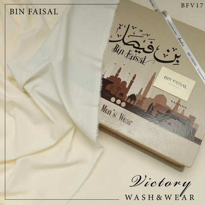 Bin Faisal 100% Pure Super Luxury Victory Wash & Wear – Premium Men’s Fabric