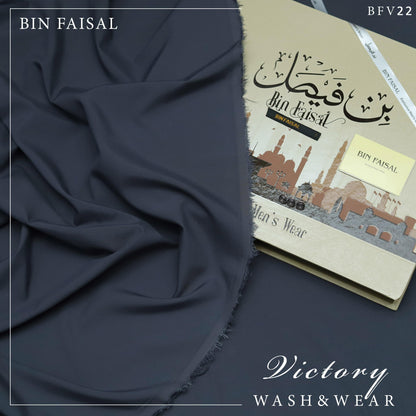Bin Faisal 100% Pure Super Luxury Victory Wash & Wear – Premium Men’s Fabric