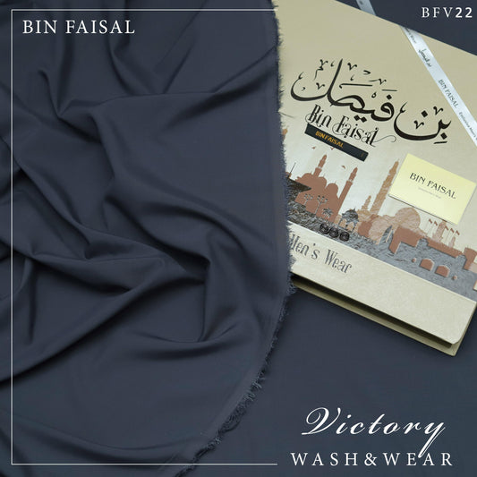 Bin Faisal 100% Pure Super Luxury Victory Wash & Wear – Premium Men’s Fabric