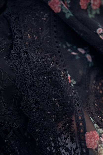 NUREH LAWN EMBROIDERED 3 PC WITH EMBROIDERED DUPATTA