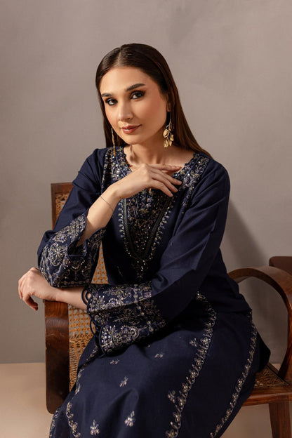 Zara Shah Jahan Sequin Embroidered 2-Piece Unstitched Lawn Suit