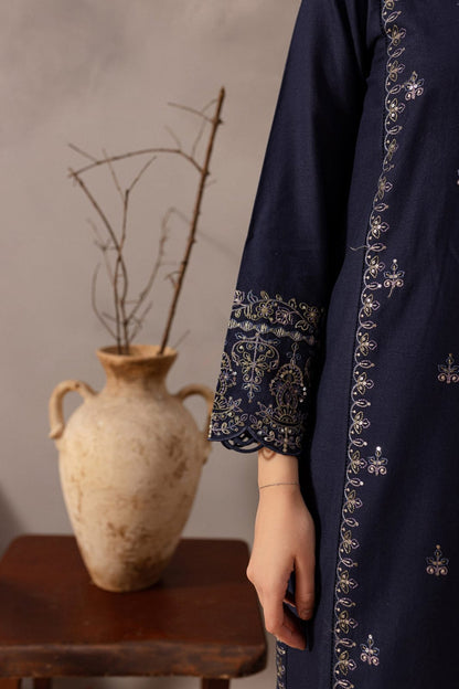 Zara Shah Jahan Sequin Embroidered 2-Piece Unstitched Lawn Suit