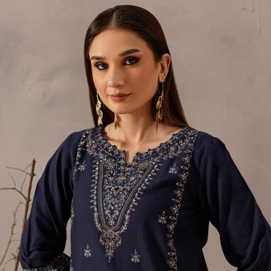 Zara Shah Jahan Sequin Embroidered 2-Piece Unstitched Lawn Suit