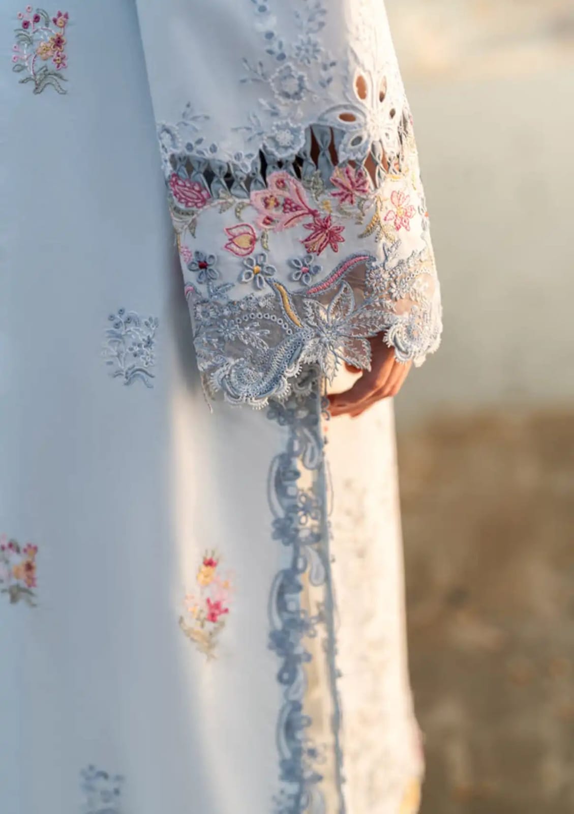 Jade 3-Piece Embroidered Suit Winter,