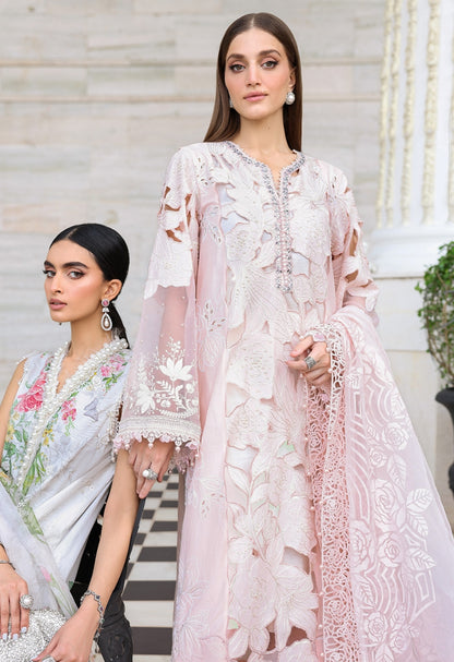MARIA B LUXURY LAWN EMBROIDERED 3 PC WITH EMBROIDERED DUPPATA