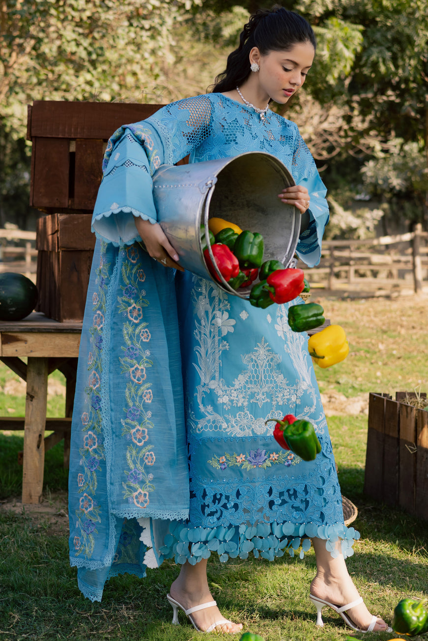 PARISHAY SUMMER QUEEN  VOLUME 2 LAWN 3 PC EMBROIDERD