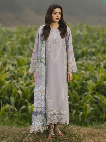 IZEL LAWN EMBROIDERED 3 PC SUIT WITH SOFT ELEGANT DUPPATA