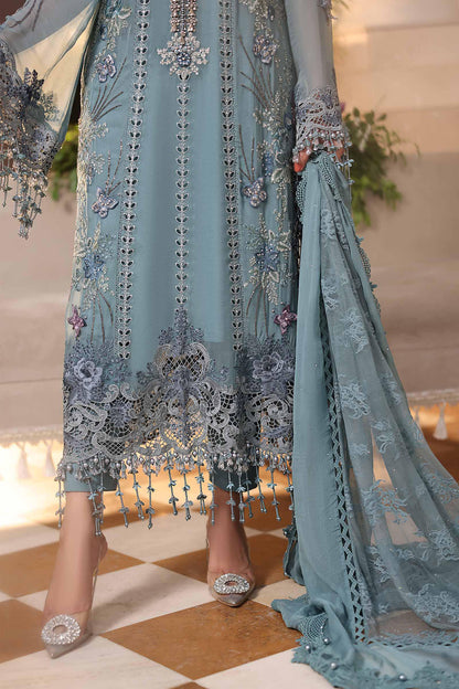 MARIA B LUXURY CHIFFON EMBROIDERED 3 PC WITH EMBROIDERED DUPPATA