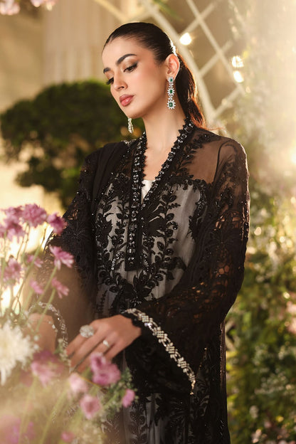 MARIA B LUXURY CHIFFON EMBROIDERED 3 PC WITH EMBROIDERED DUPPTA