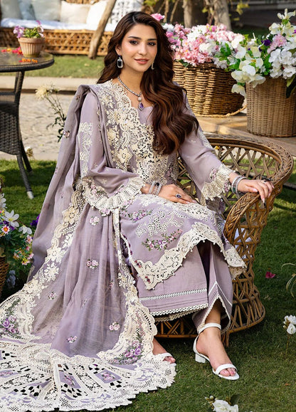 ELAF LUXURY LAWN EMBROIDERED 3 PC WITH EMBROIDERED DUPPATA
