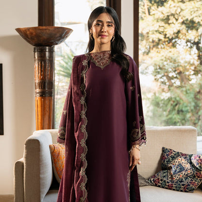 IZEL LAWN EMBROIDERED 3 PC STUNNING LOOK FOR EID WITH EMBROIDERED DUPATTA
