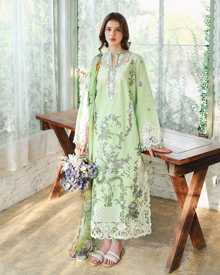 MUSHQ LUXURY LAWN EMBROIDERED 3 PC WITH SOFT DUPPATA