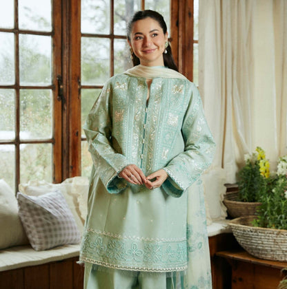 ZARA SHAH JHAN EMBROIDERED 3 PC LAWN MOST DECENT