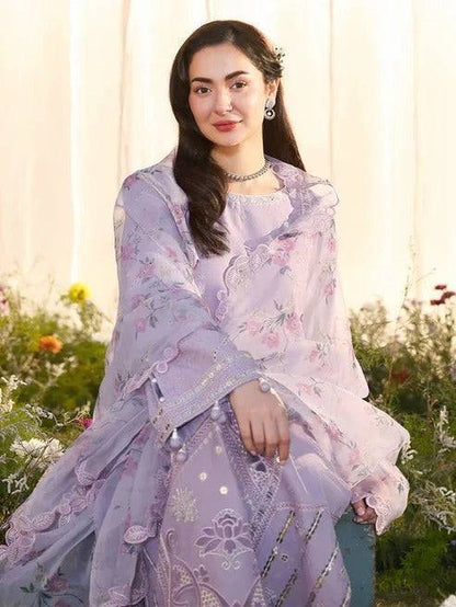 RANG REZA LAWN LUXURY 3 PC WITH EMBROIDERED DUAPPTA