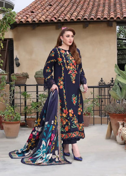 ANEELAS LAWN EMBROIDERED WITH SOFT DUPATTA