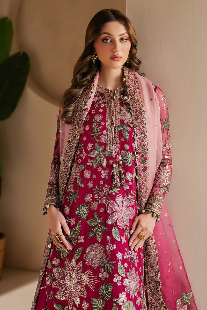 JAZMIN CHIFFON LUXURY WEDDING EMBROIDERED 3 PC WITH EMBROIDERED DUPPATA