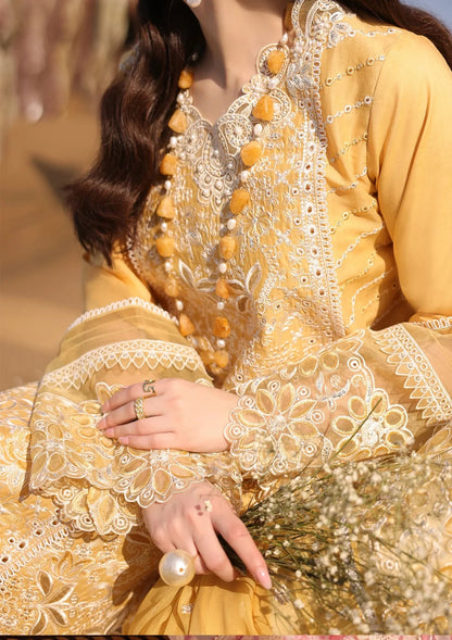 IMROZIA LUXURY LAWN EMBROIDERED 3 PC WITH EMBROIDERED READY TO WEAR DUPATTA