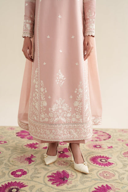 ZAIB LUXURY LAWN EMBROIDERED 3 PC WITH EMBROIDERED DUPPATA