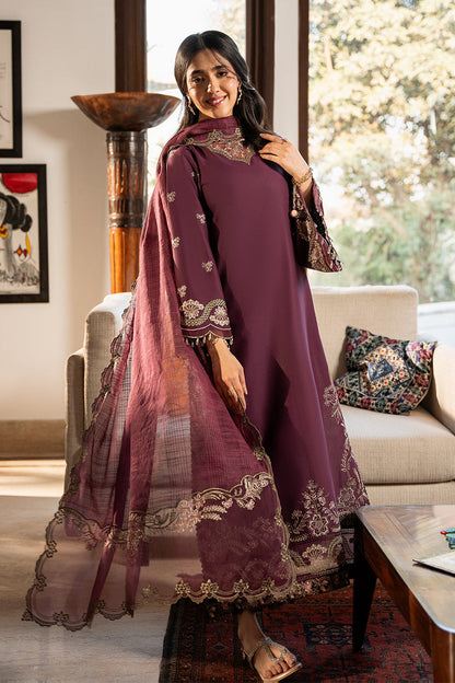 IZEL LAWN EMBROIDERED 3 PC STUNNING LOOK FOR EID WITH EMBROIDERED DUPATTA