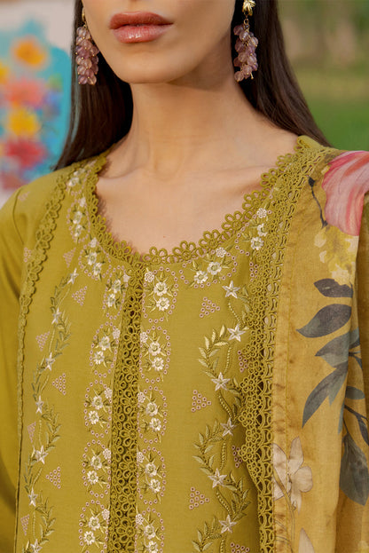 RANG RASIYA LUXURY WINTER EMBROIDERED 3 PC SUIT WITH SOFT DUPPATA