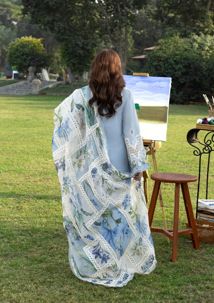 ELAF LUXURY LAWN 3 PC WITH EMBROIDERED DUAPPTA