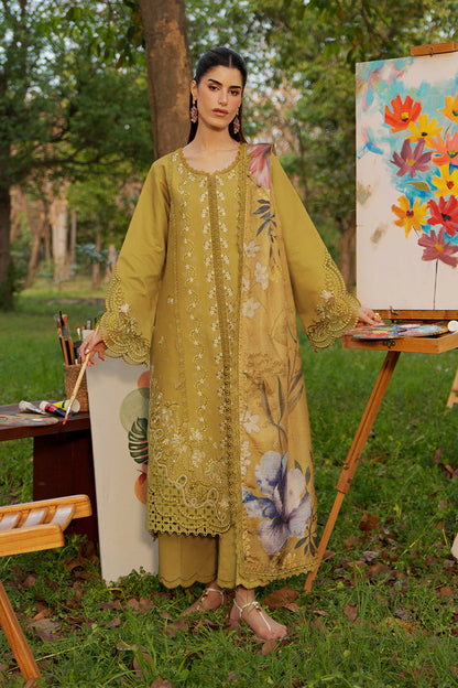 RANG RASIYA LUXURY WINTER EMBROIDERED 3 PC SUIT WITH SOFT DUPPATA