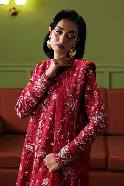 AFROZEH LAWN LUXURY 3 PC WITH EMBROIDERED DUPPATA