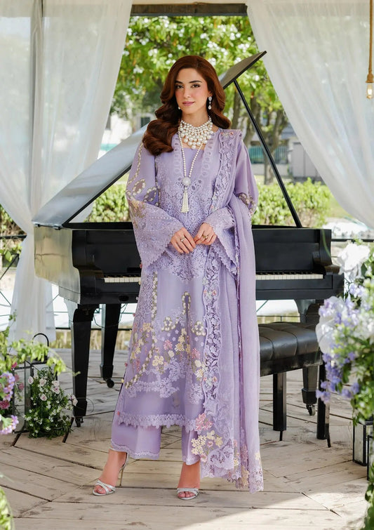 MARIA B LUXURY LAWN 3 PC EMBROIDERD WITH EMBROIDERED DUPATTA