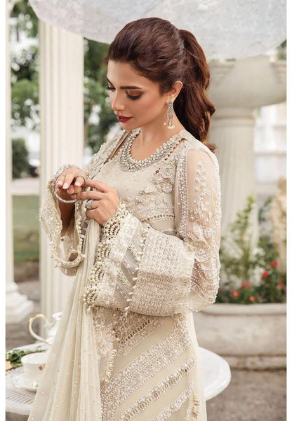MARIA B LUXURY CHIFFON EMBROIDERED 3 PC WITH EMBROIDERED DUPPATA