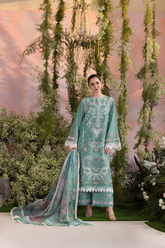 SOBIA NAZIR LAWN 3 PC WITH EMBROIDERED DUPATTA