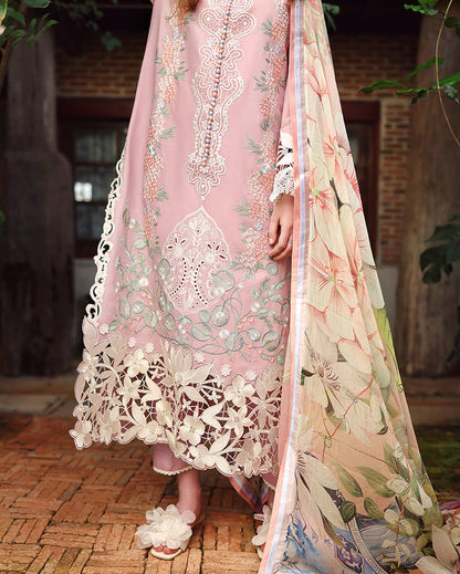 MUSHQ LUXURY LAWN EMBROIDERED 3 PC WITH
