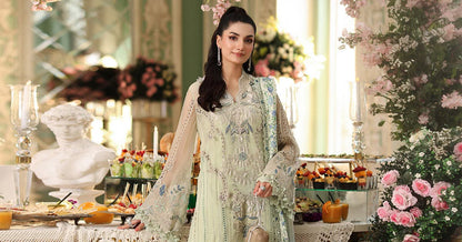 MARIA B LUXURY CHIFFON EMBROIDERED 3 PC WITH EMBROIDERED DUPPATA
