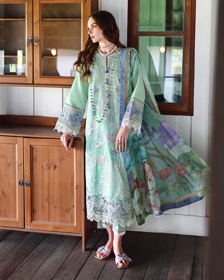 MUSHQ LUXURY LAWN EMBROIDERED 3 PC WITH SOFT DUPPATA